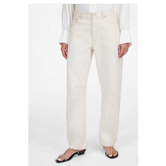 NWT Madewell The Petite Darted Barrel-Leg Jean Vintage Canvas Size 33P - Picture 9 of 15